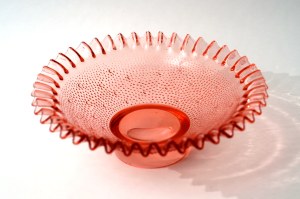 Rosaline glass platter with frill - HSG Ząbkowice?