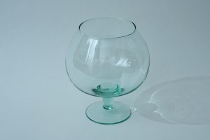 Glass large cognac glass - colorless