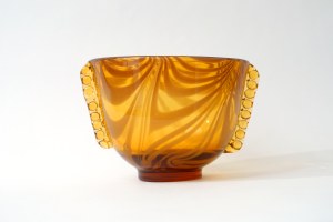 Glass platter, bowl - HS Laura