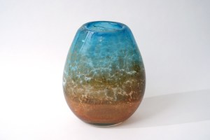 Glass vase - Sand of the Baltic Sea