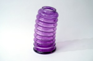Glass unique vase - Malena Olsson - Orranas Glassbruk - 2022!