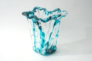 Unique glass vase - Adam Jablonski