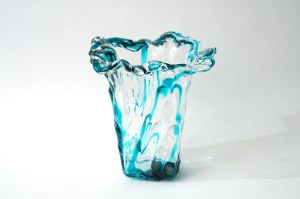 Unique glass vase - Adam Jablonski