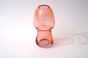 Glass vase - I. Kizinski? Unsigned