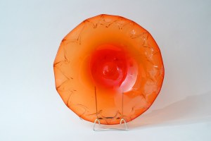 Braided glass platter - HSG Ząbkowice?