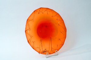 Braided glass platter - HSG Ząbkowice?