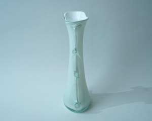 Glass vase , 