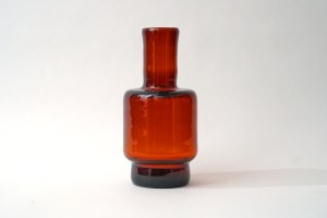 Glass vase - Marek Skoczylas - Signed.