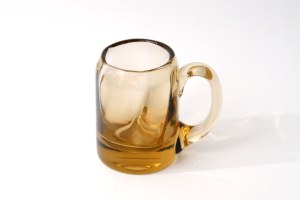 Lead glass tankard - HS Hortensja - Piotrkow Trybunalski