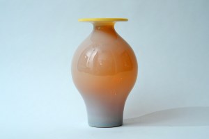 Glass vase - HS Sudety - Z. Horbowy