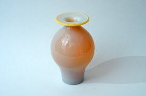 Glass vase - HS Sudety - Z. Horbowy