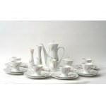 Porcelanowy serwis do kawy z kolekcji ,,Form 2000'' - Rosenthal - R. Loewy - 1954 r.
