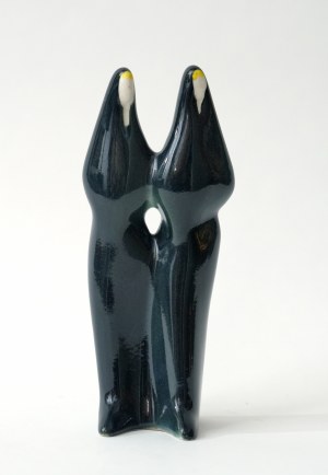 Porcelain figurine - Two women - Hassan Heshmat