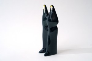 Porcelain figurine - Two women - Hassan Heshmat