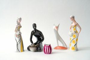 Porcelain figurine , 