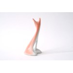 Porcelanowa figurka ,,Lis siedzący'' - ZPS Ćmielów - M. Naruszewicz