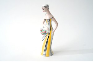 Porcelain figurine , 