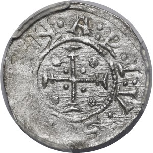 Bolesław III Krzywousty, Denar - Książę na tronie - DENARIVS