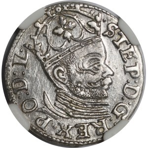 Stefan Batory, Trojak 1584, Ryga