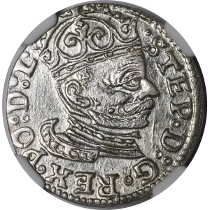 Stefan Batory, Trojak 1583, Ryga