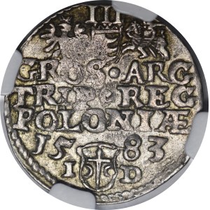 Stefan Batory, Trojak 1583, Olkusz