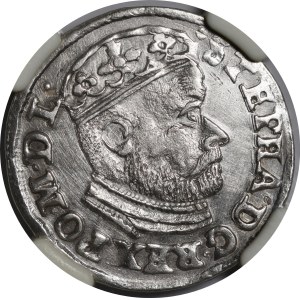 Stefan Batory, Trojak 1586, Olkusz