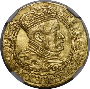 Stefan Batory, Ducat 1586, Gdańsk