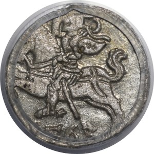 Sigismund II Augustus, Denarius 1563, Vilnius - tail raised - rare