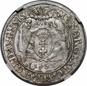 John II Casimir, Ort 1658/7, Gdansk - date punctuation