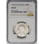 August III Sas, Ort 1754 EC, Lipsk