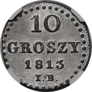 Duchy of Warsaw, 10 pennies 1813 IB