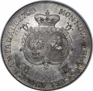 Courland, Peter Biron, Thaler 1780, Mitava