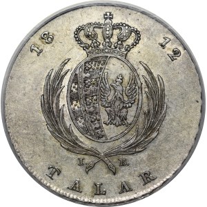 Księstwo Warszawskie Talar 1812 IB, Warszawa
