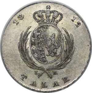 Duchy of Warsaw Thaler 1812 IB, Warsaw