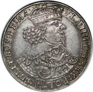 Ladislaus IV Vasa, 1642 GG thaler, Bydgoszcz - rare