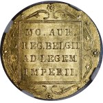 November Uprising, Ducat 1831 - dot in front of the torch