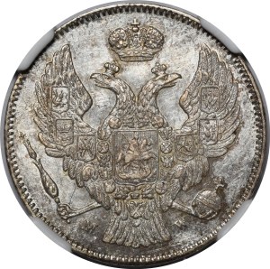 Poland, Russian Partition, 30 kopecks = 2 zlotys 1835 MW, Warsaw