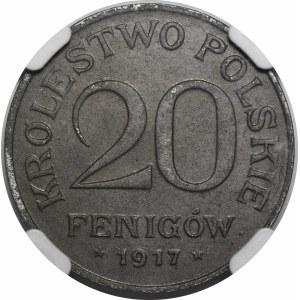 20 fenigów 1917 - Ex. Karolkiewicz