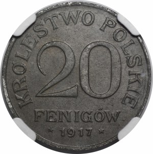 20 fenigs 1917 - Ex. Karolkiewicz