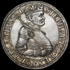 Stefan Batory, Thaler 1585 NB, Nagybánya