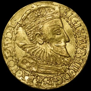 Sigismund III Vasa, Ducat 1592, Malbork - rarity