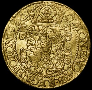 Sigismund III Vasa, Ducat 1592, Malbork - rarity