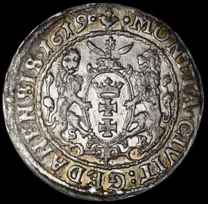 Sigismund III Vasa, Ort 1619, Gdansk.