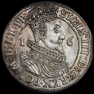 Sigismund III Vasa, Ort 1623, Gdansk - abbreviated date, PR