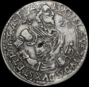 Pomerania - Duchy of Szczecin, Boguslaw XIV, Half-talar 1628, Koszalin - b. rare