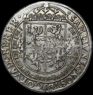 Sigismund III Vasa, Talar 1630 II, Bydgoszcz - narrow figure, with bow - beautiful, undescribed and very rare