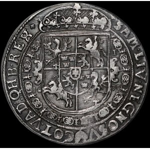 Sigismund III Vasa, Thaler 1630 II, Bydgoszcz - narrow figure, with bow - undescribed and very rare.