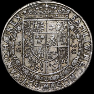 Ladislaus IV Vasa, 1641 GG thaler, Bydgoszcz - rare