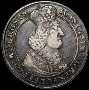 John II Casimir, Thaler 1649 GR, Gdansk - undescribed and very rare