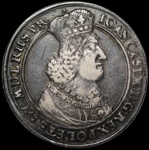 John II Casimir, Thaler 1649 GR, Gdansk - undescribed and very rare